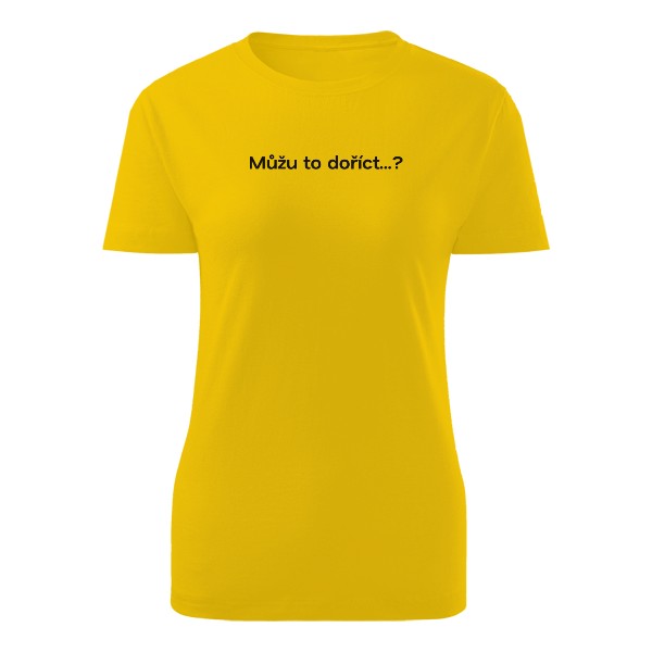 Tričko s potiskem Můžu to doříct